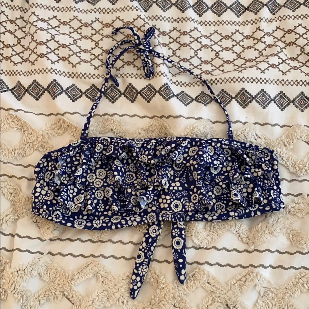 Ruffle Swim Suit Top
